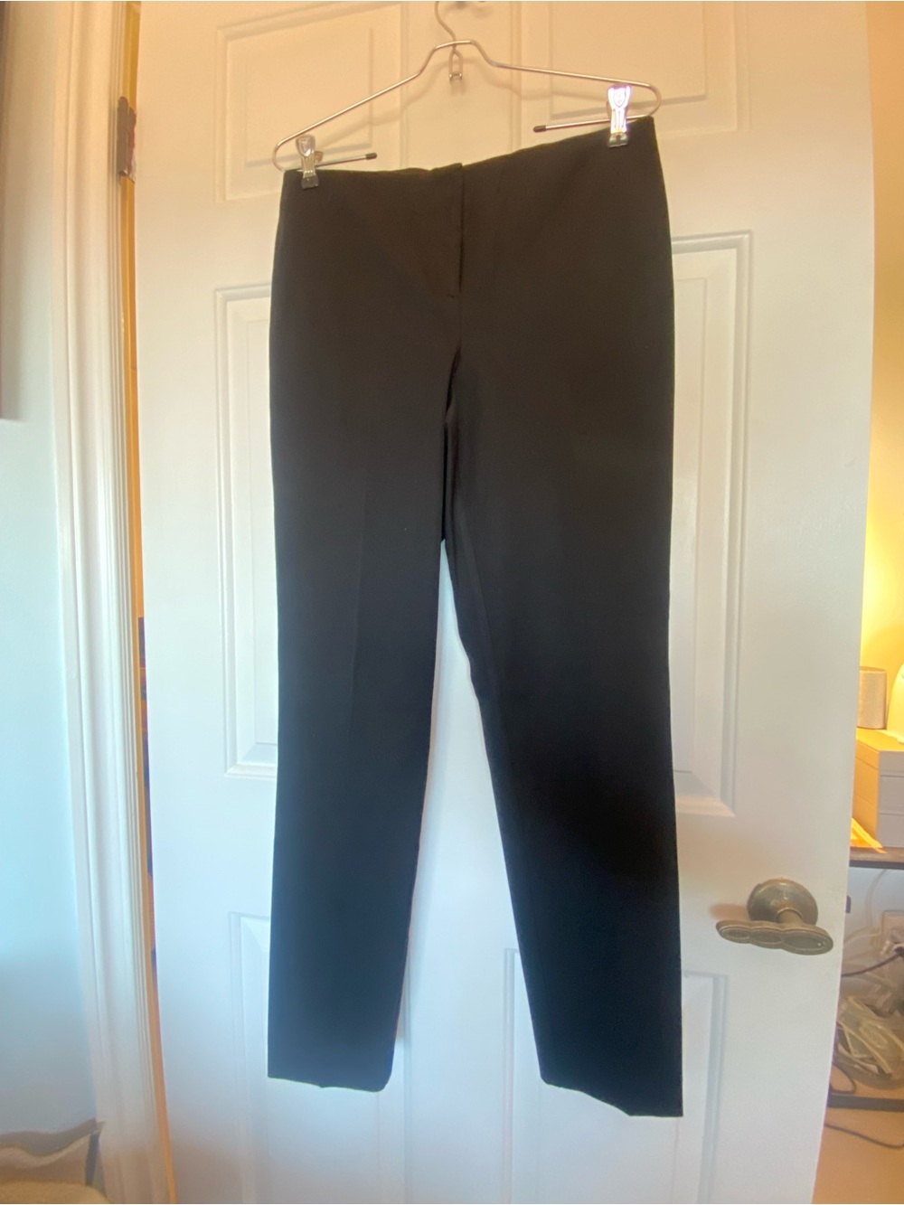 Alfani Black Dress Pants with Elastic Waist